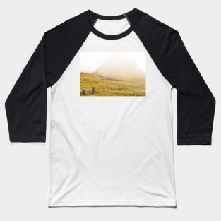 Clouded Peak Baseball T-Shirt